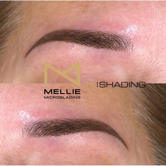 Mellie Microblading Pigment Medium Brown 10 ml/.35 fl oz No Mixing Long Lasting - Picture 7 of 9